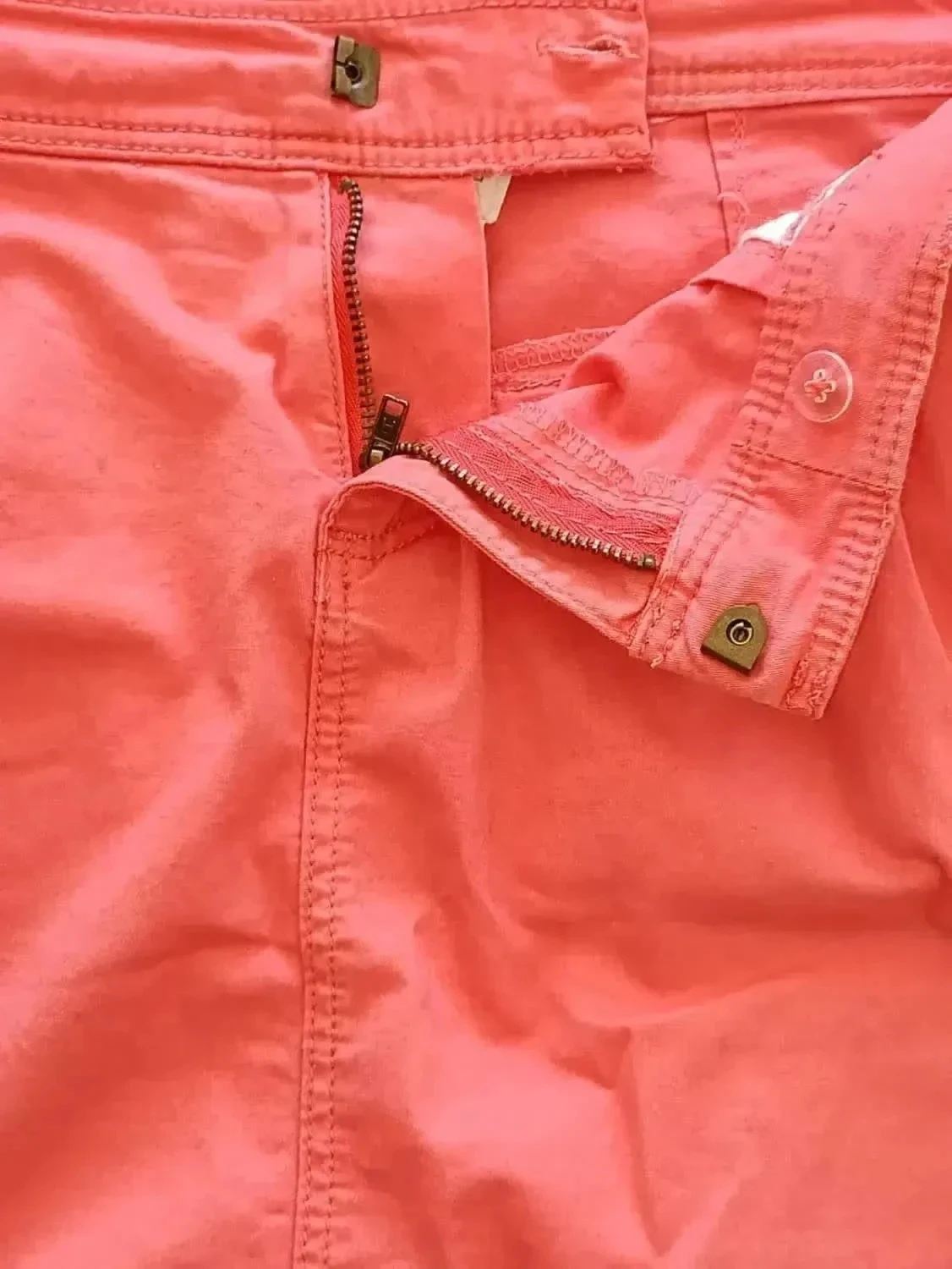 Jupe Camaïeu koraal Kleur 38 – photo 3
